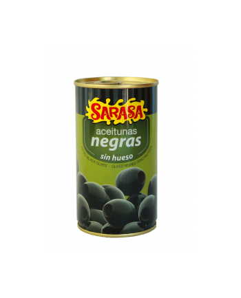 Oliwki SARASA NEGRAS puszka 320g czarne bez pestki