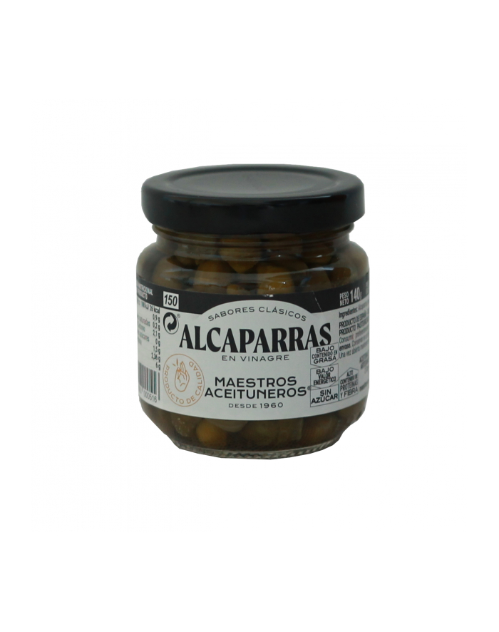 Kapary MAESTROS ALCAPARRAS słoki 140g w tradycyjnej hiszpańskiej zalewie octowej główny