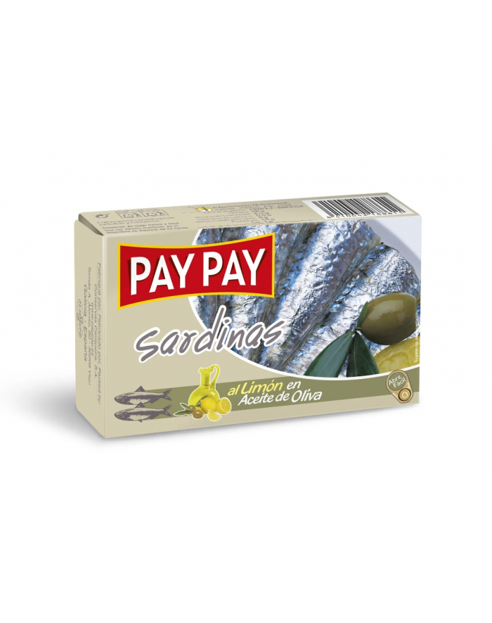 PayPay Sardynki w oliwie i cytrynie 120 g